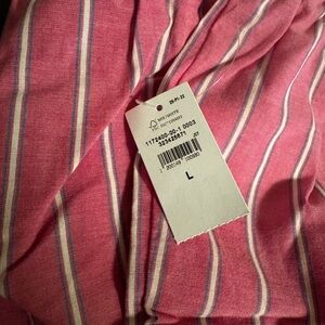 GAP Factory Pink Striped Women Shorts